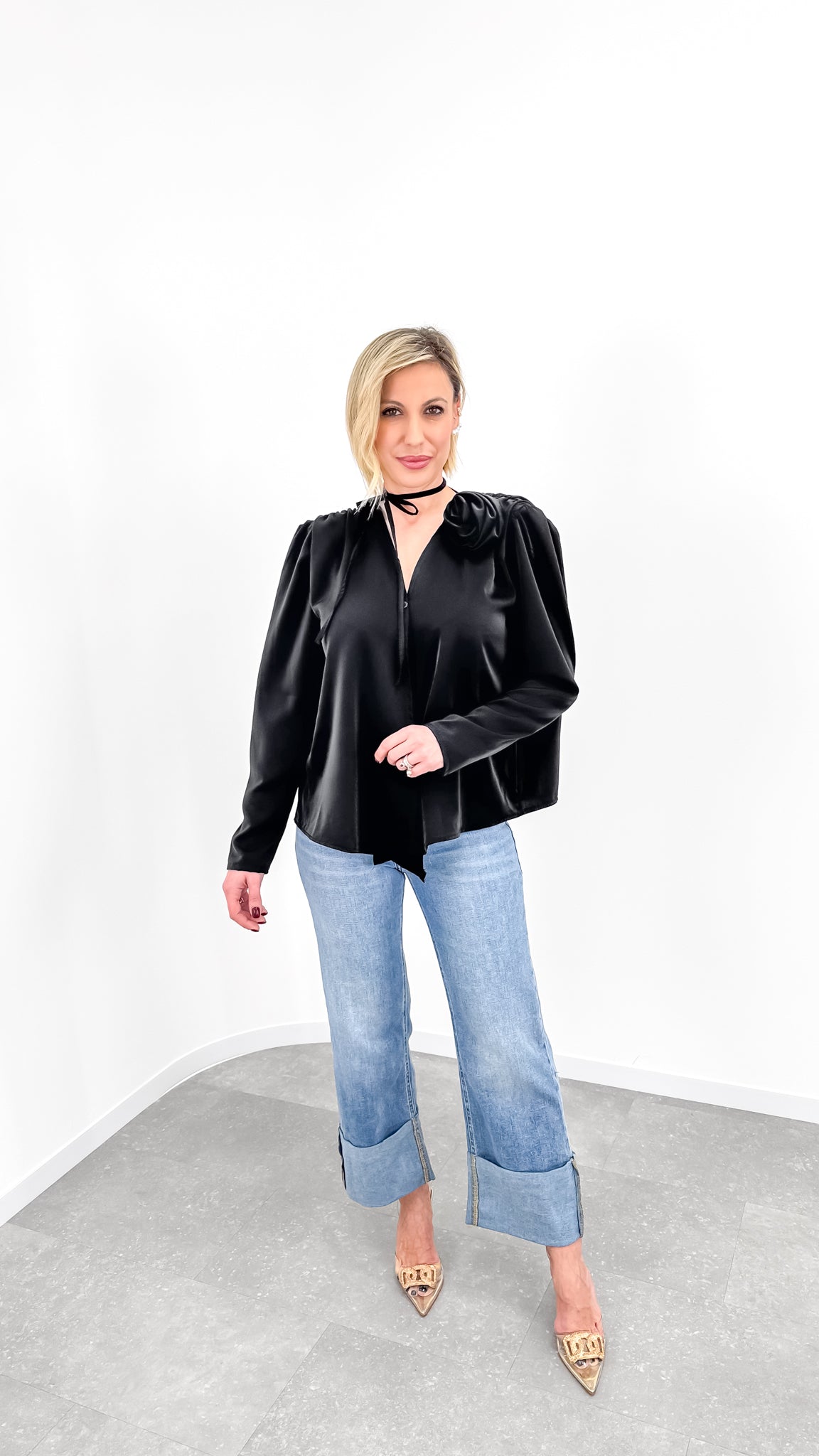 Camicia "Elisa Nera"