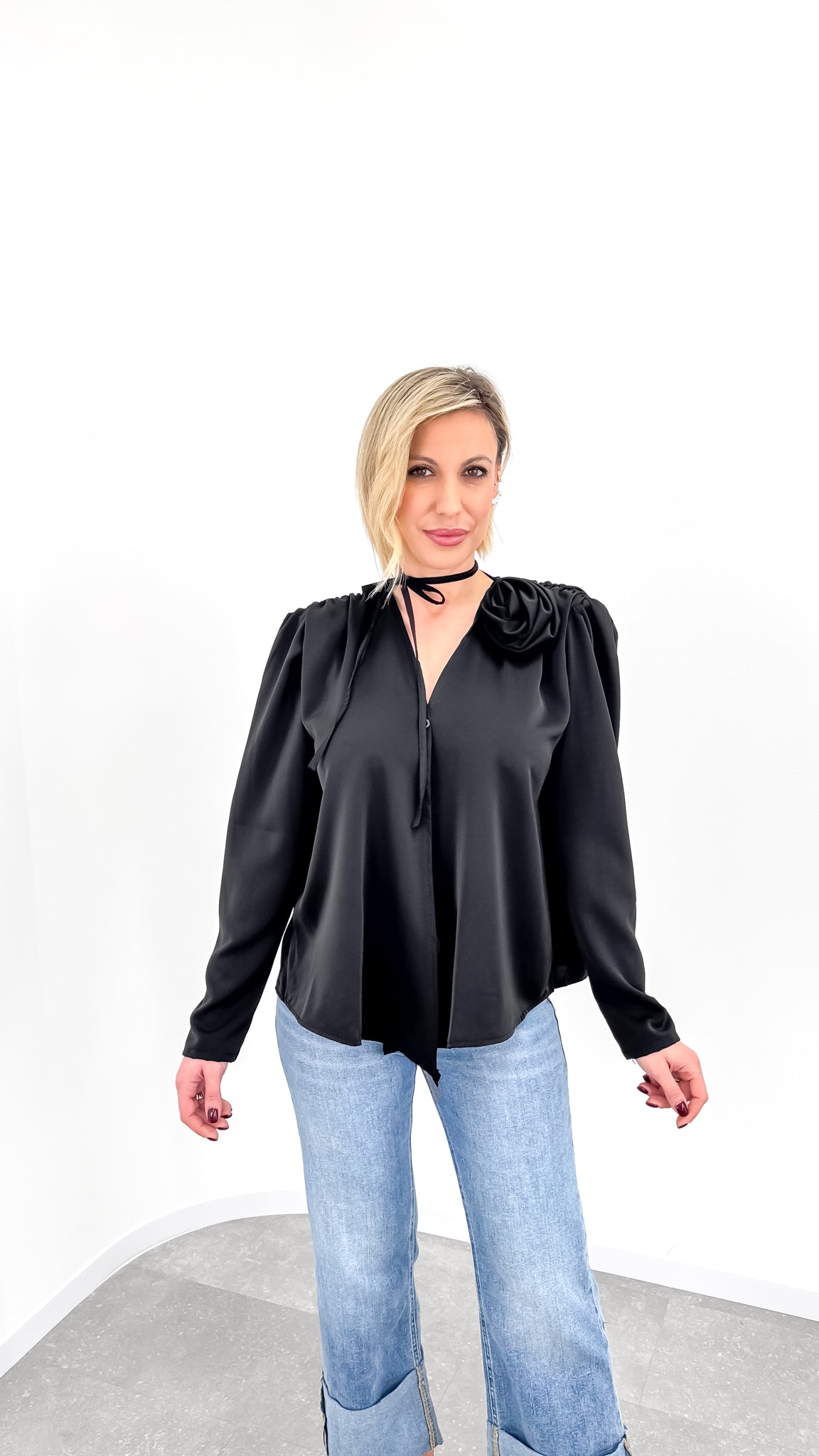 Camicia "Elisa Nera"