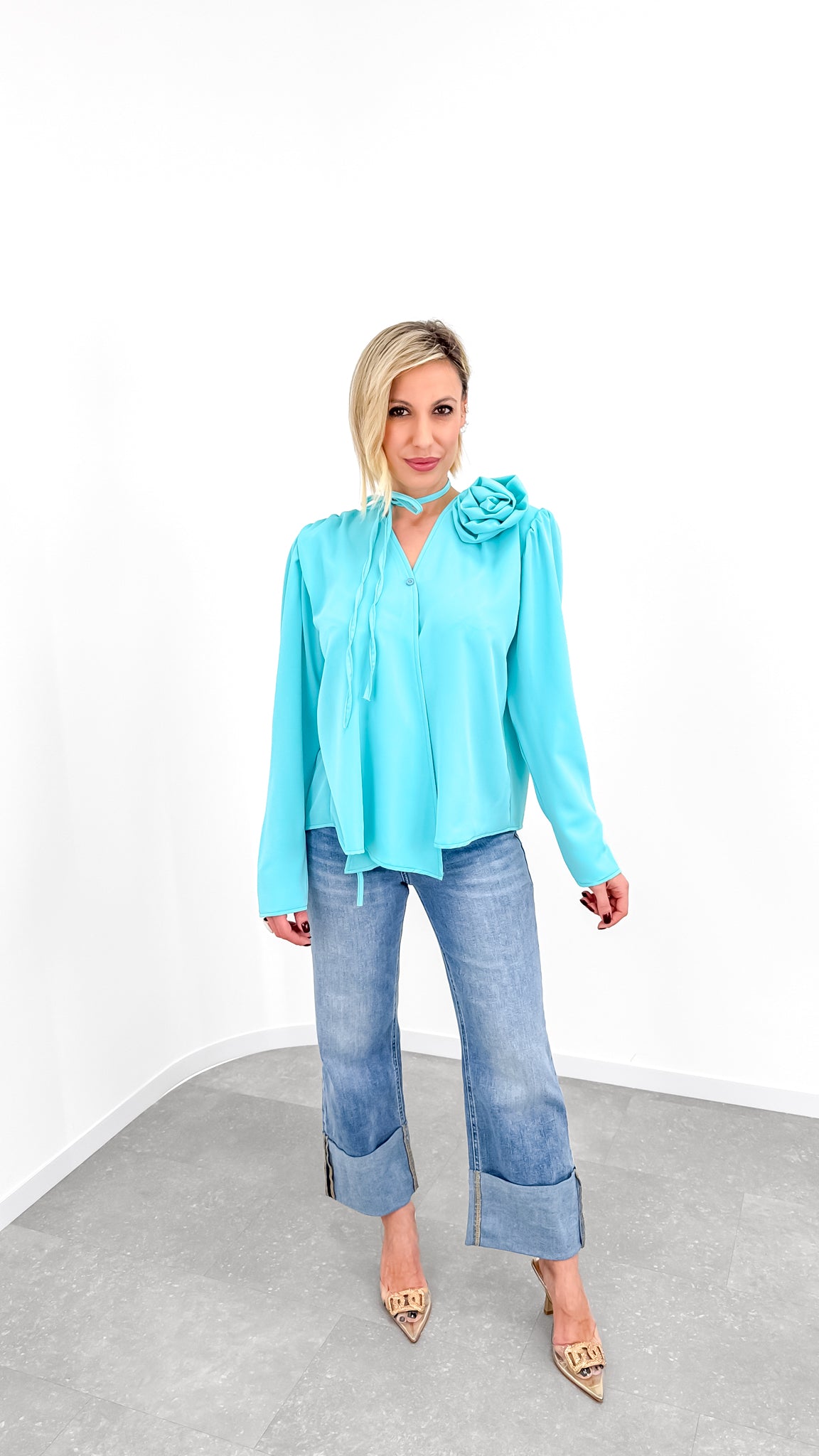 Camicia "Elisa Verde"