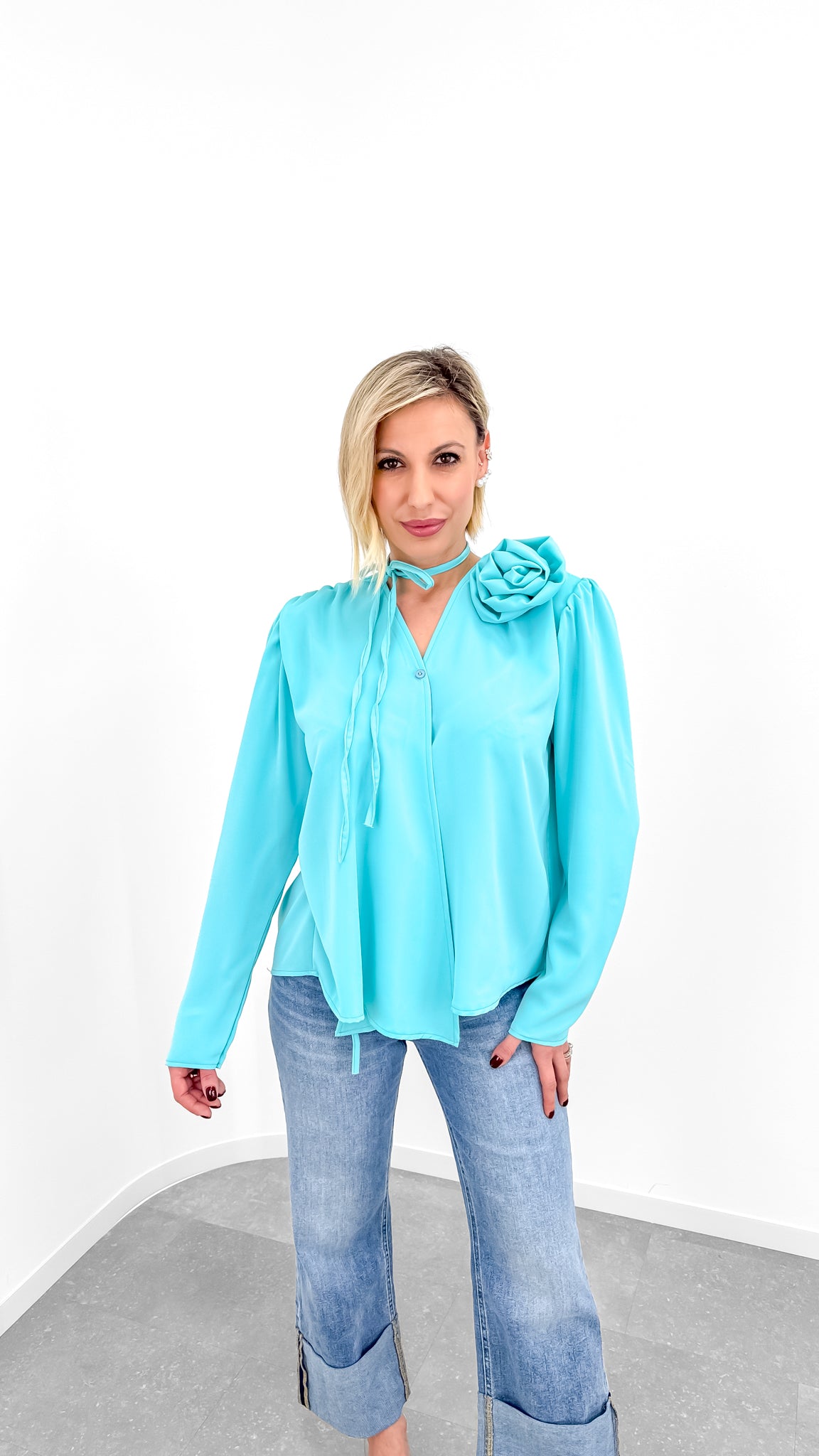 Camicia "Elisa Verde"