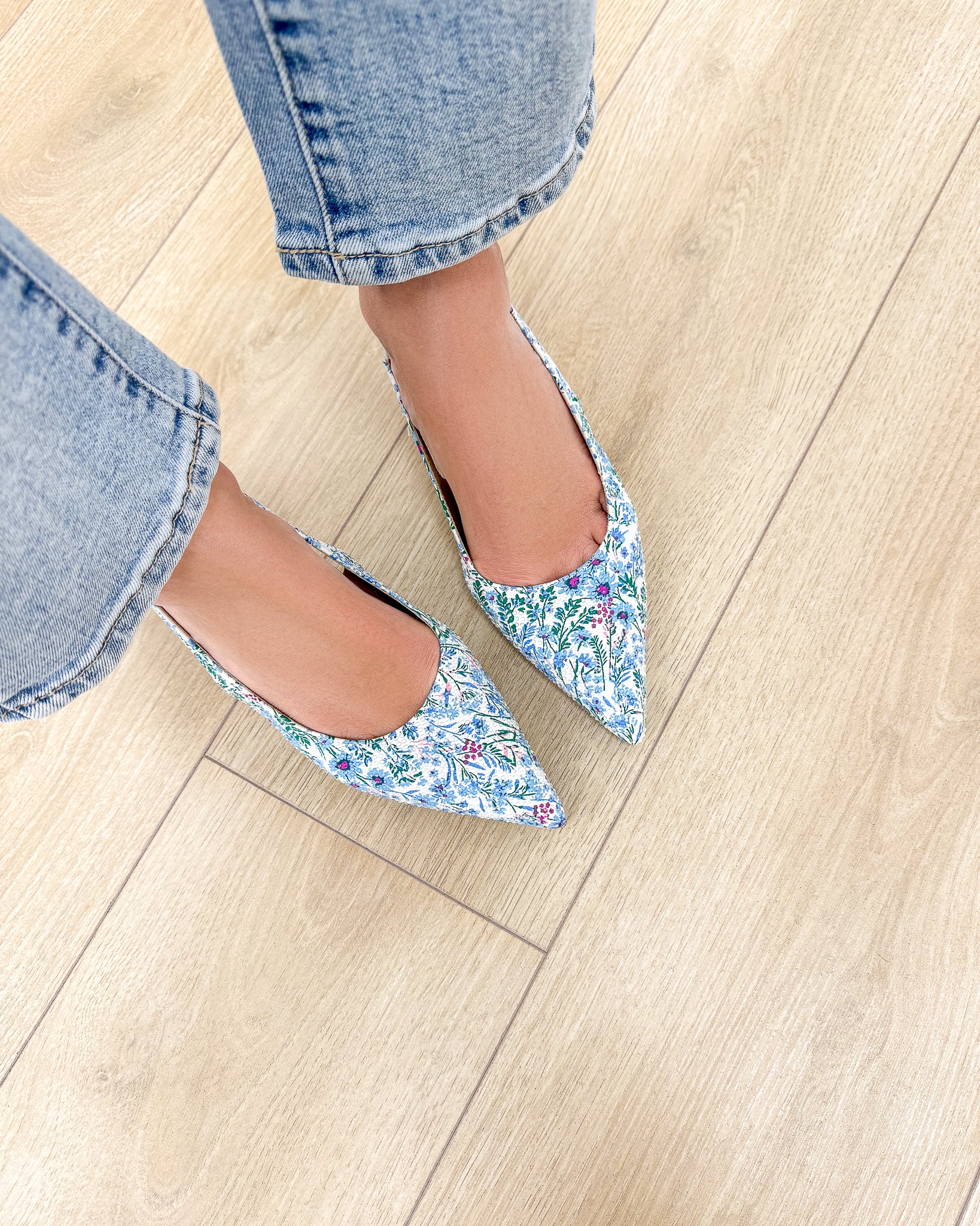 Slingback “Colette Celeste”