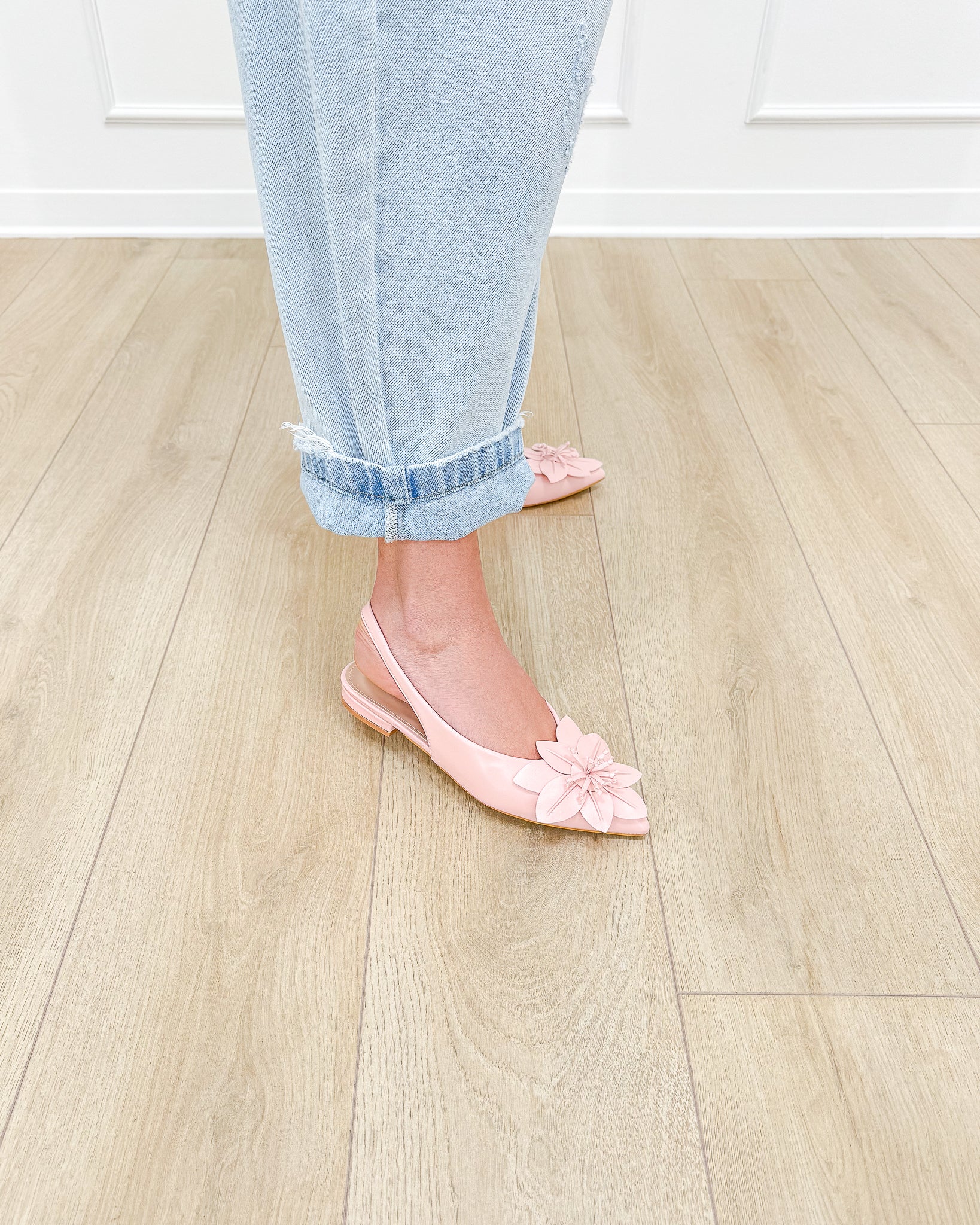 Slingback  “Flora Rosa”