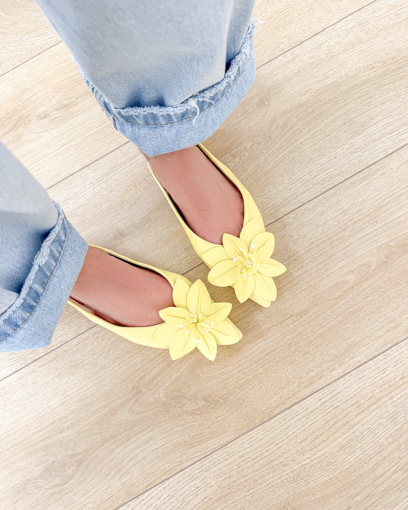 Slingback “Flora Giallo”