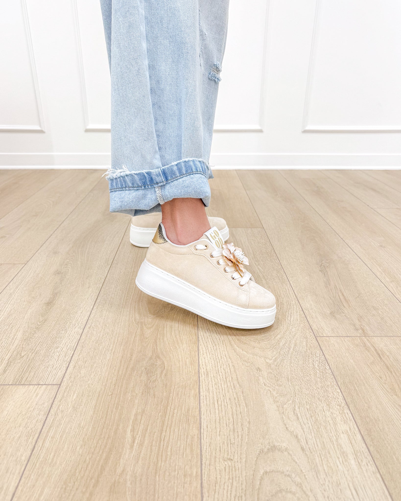 Sneaker “Ester Sabbia”