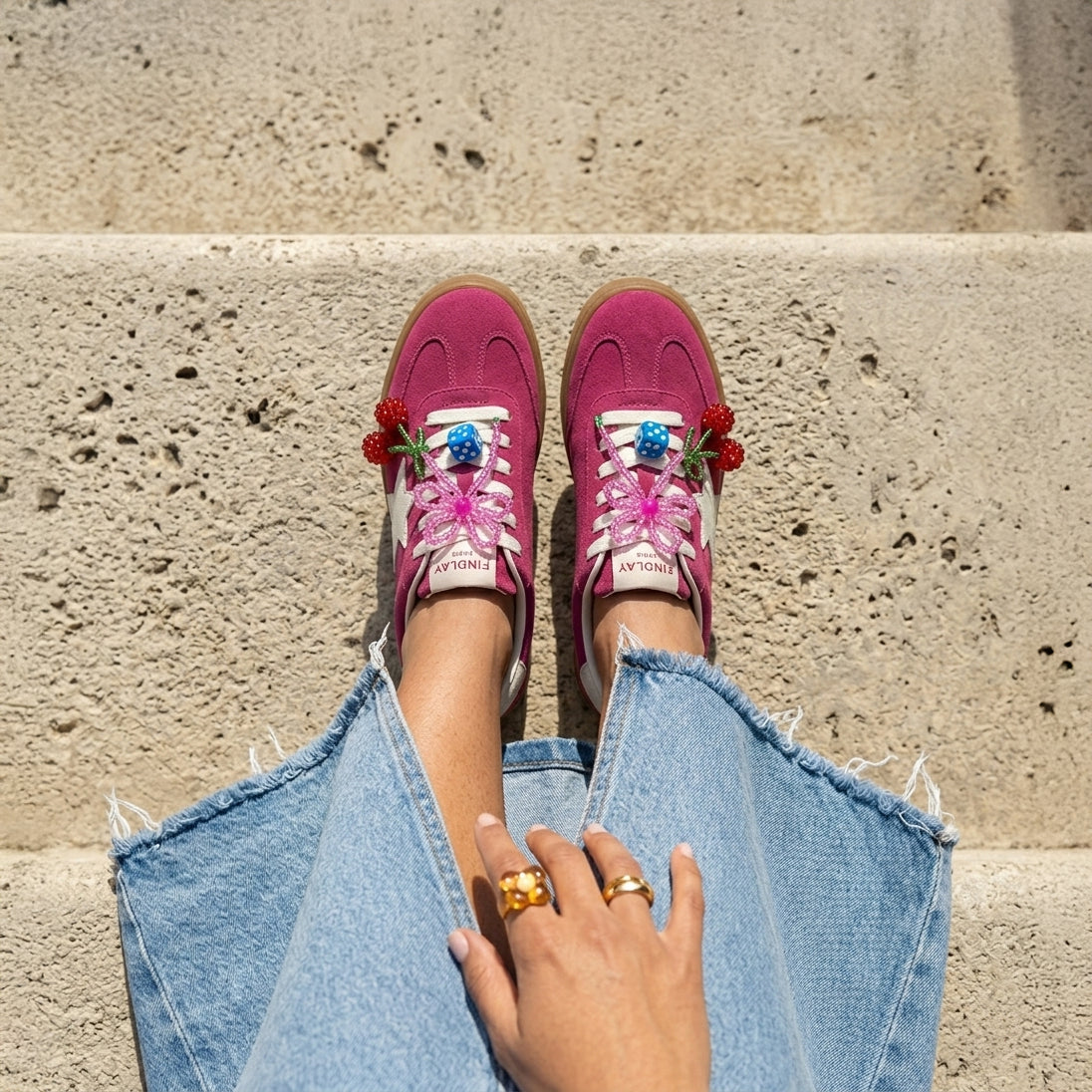 Sneaker “Magda Fucsia”