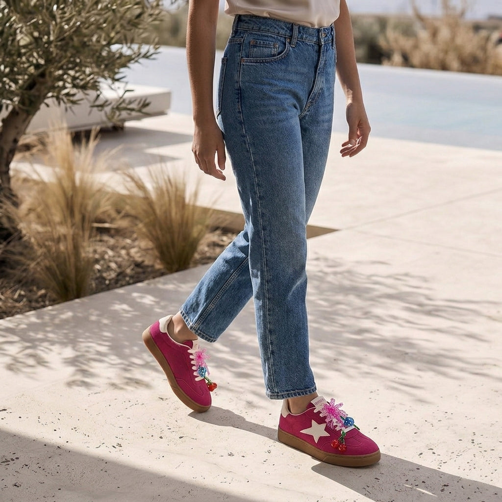 Sneaker “Magda Fucsia”
