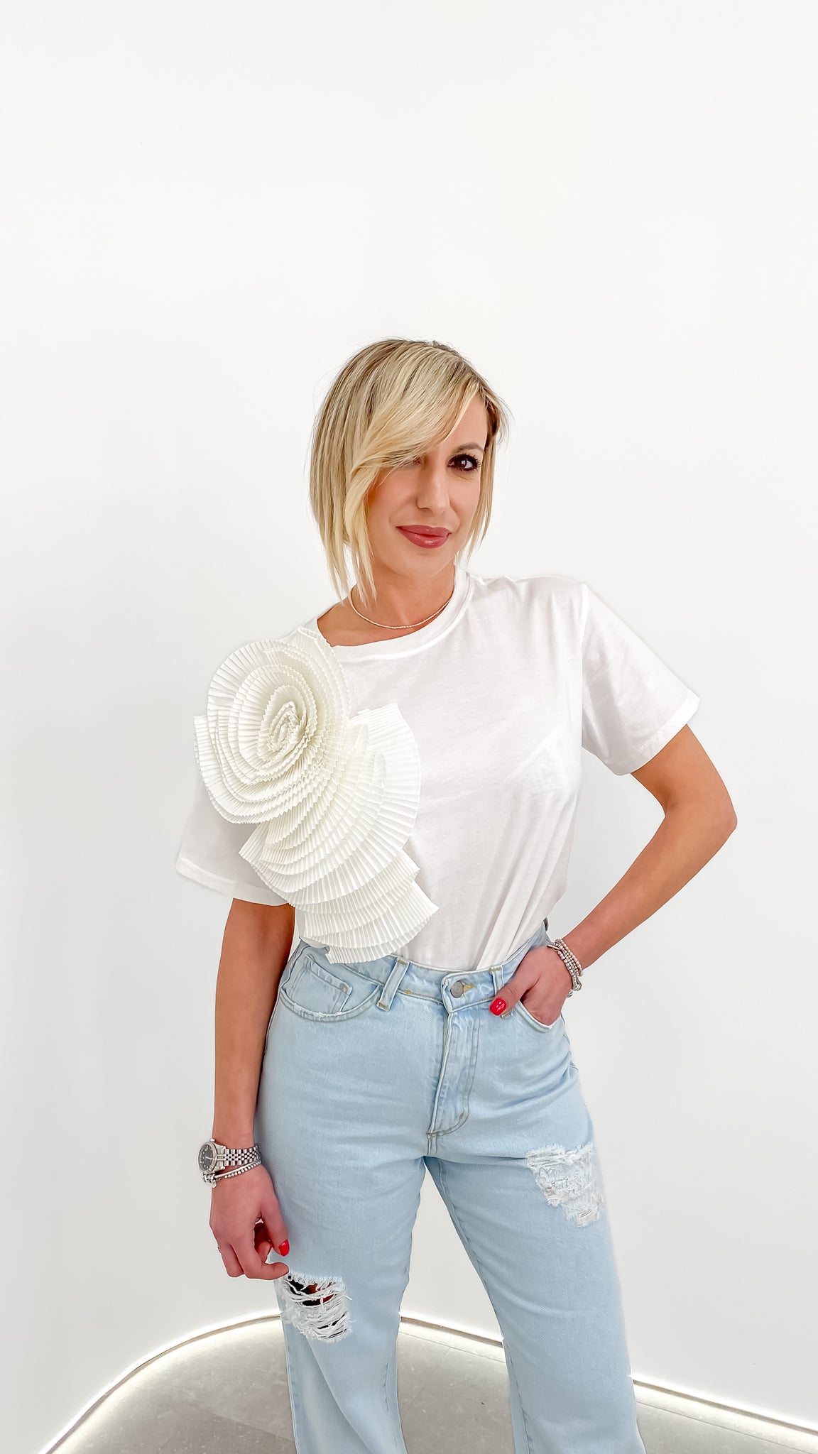 T-shirt "Gisella Bianca"