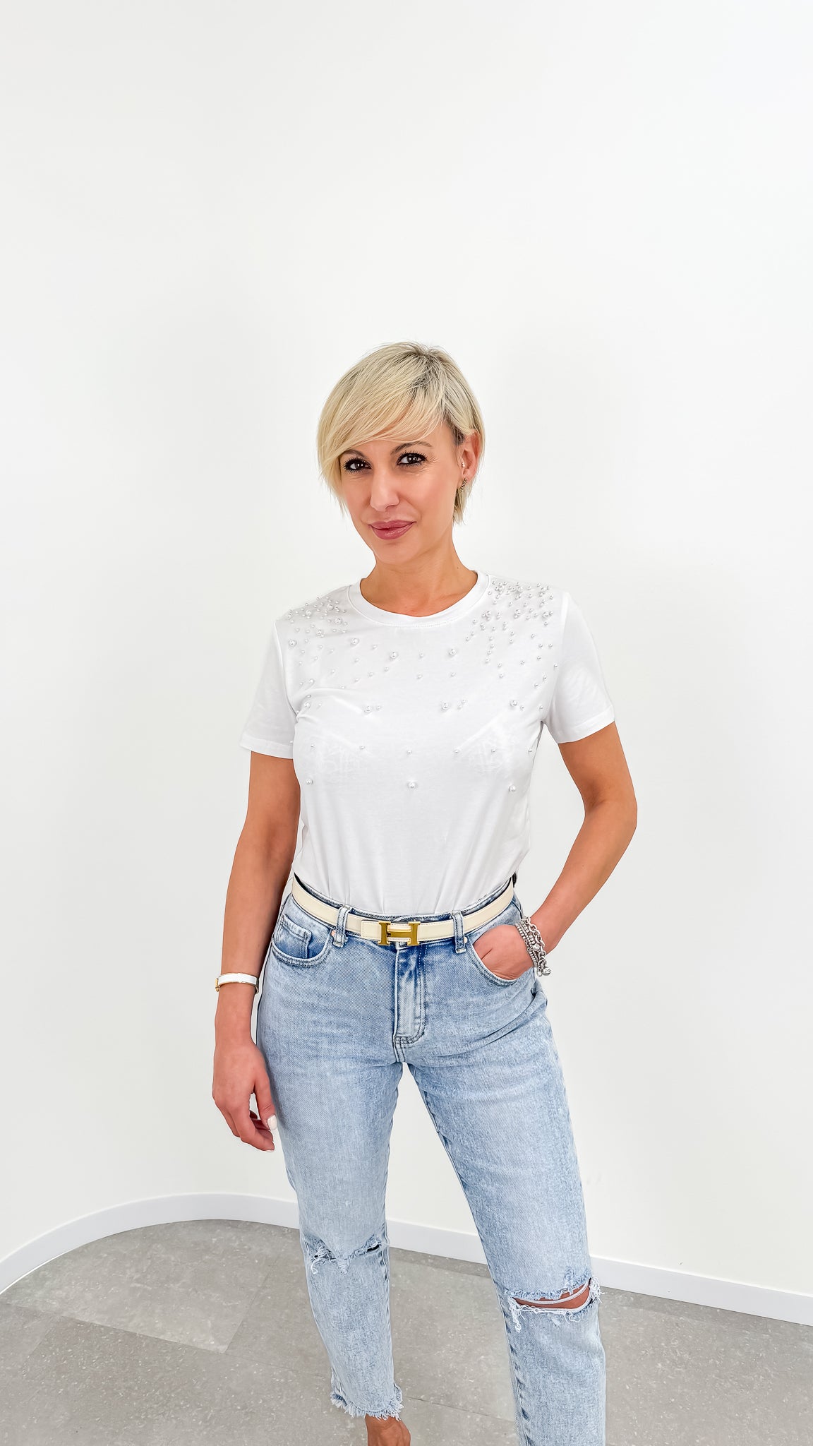 T-Shirt "Perla Bianca"