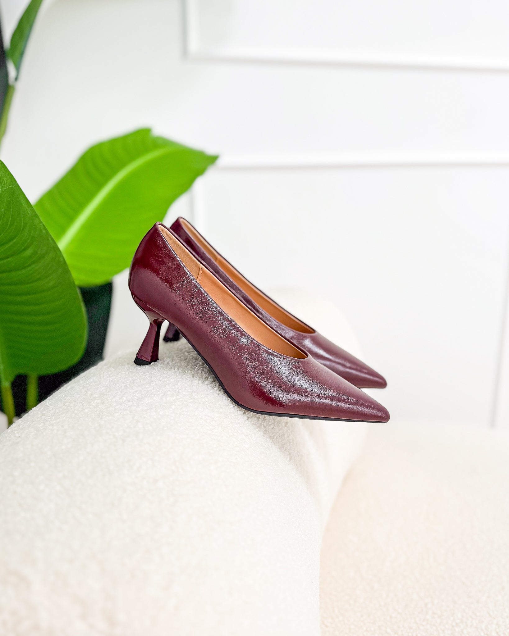 Décolleté “Marika Bordeaux”