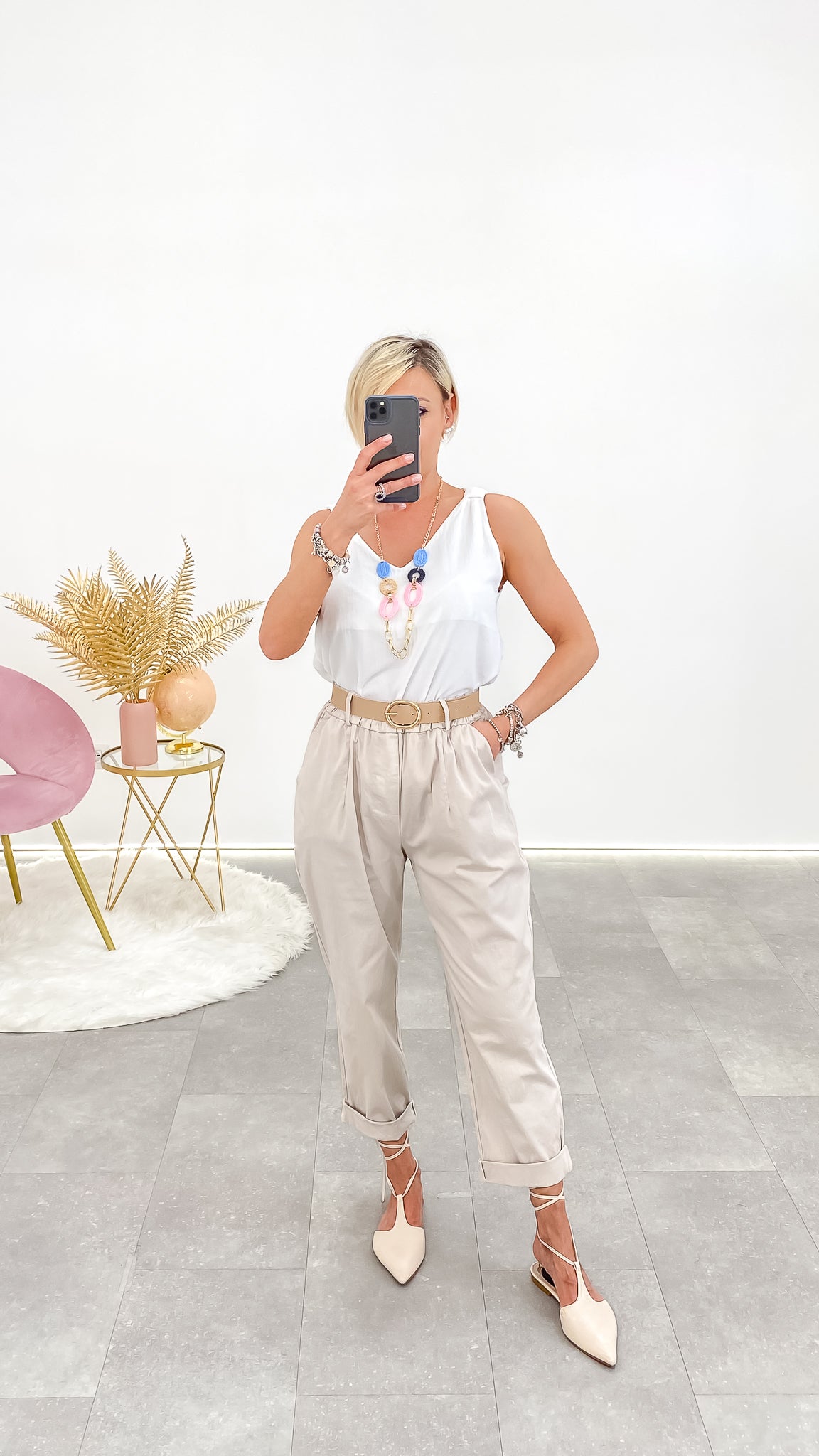 Pantalone "Sara Sabbia"