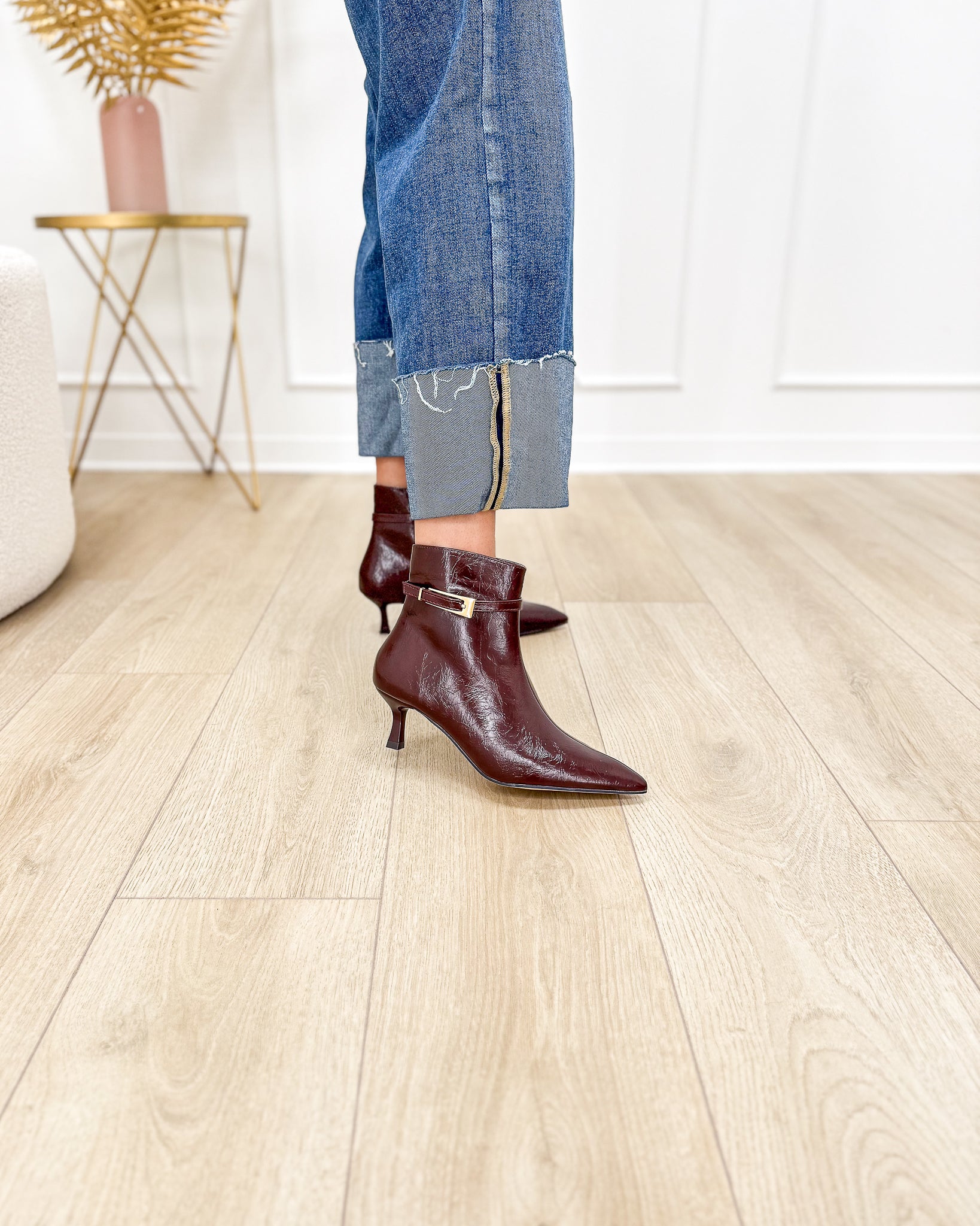 Tronchetto “Flavia Bordeaux”