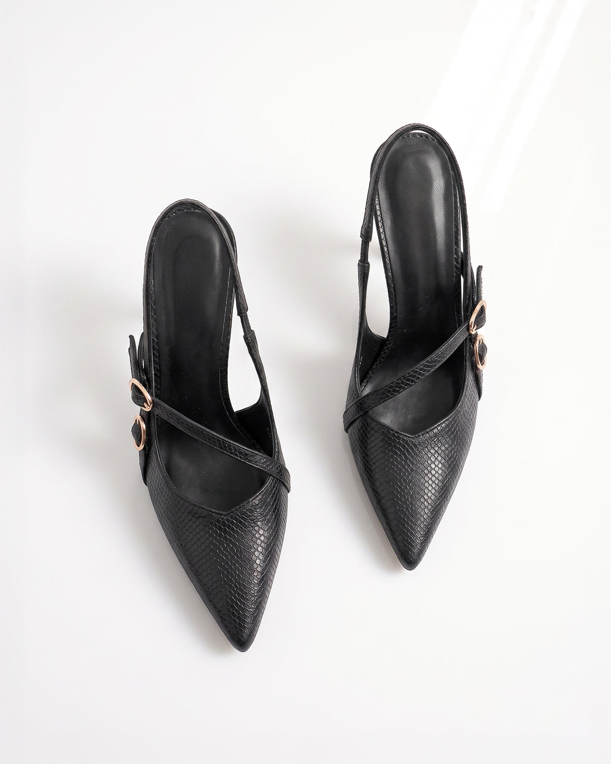 Slingback “Viola Nera”