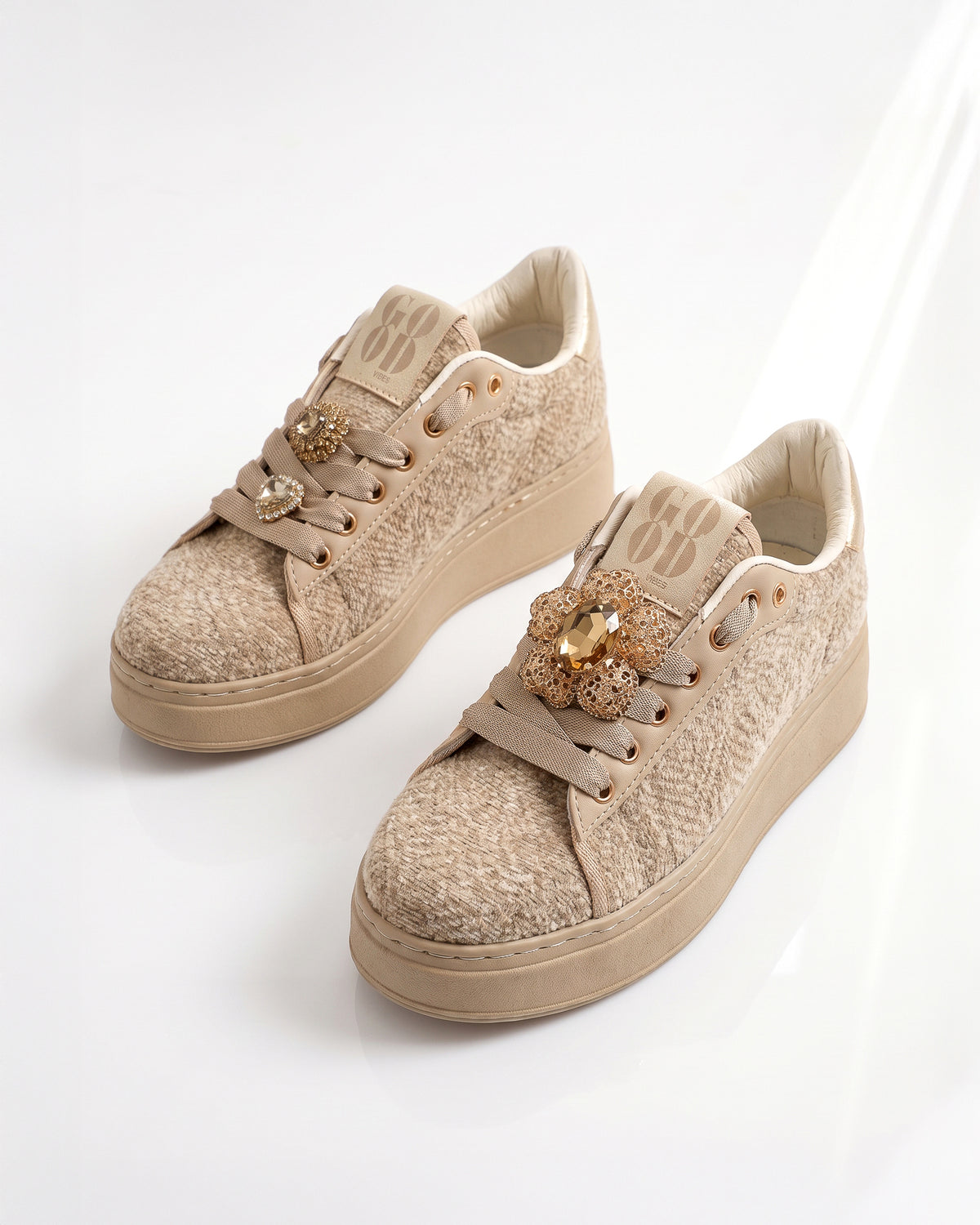 Sneaker “Glenda Beige”