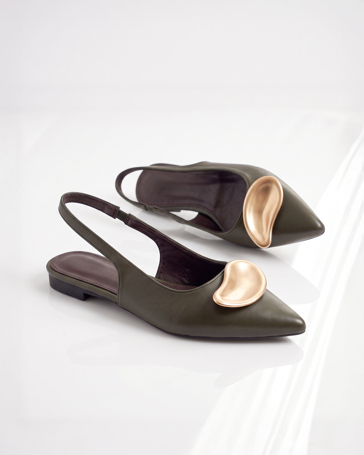 Slingback "Elsa Verde”