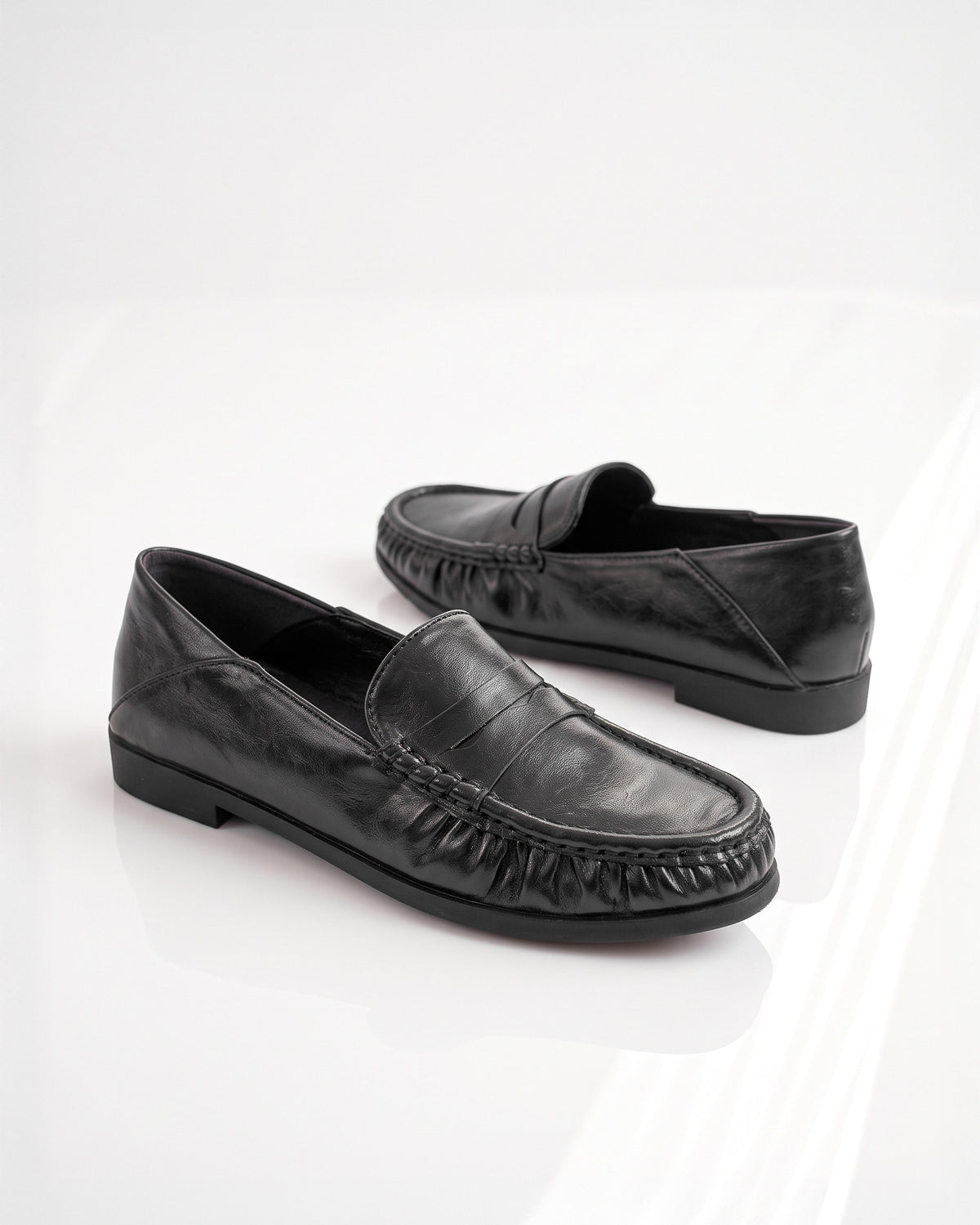 Mocassino "Roberta Nero"