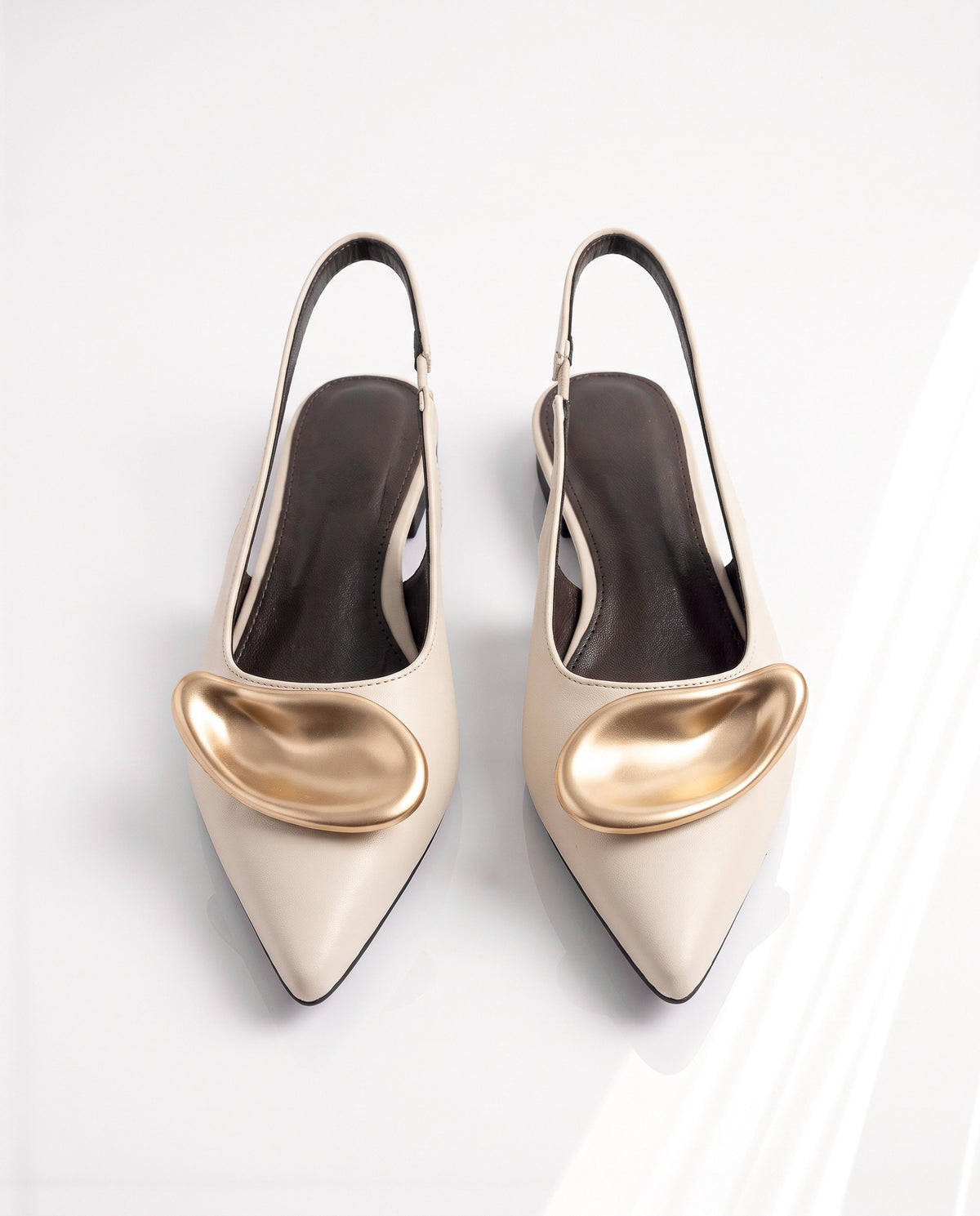 Slingback "Elsa Crema"