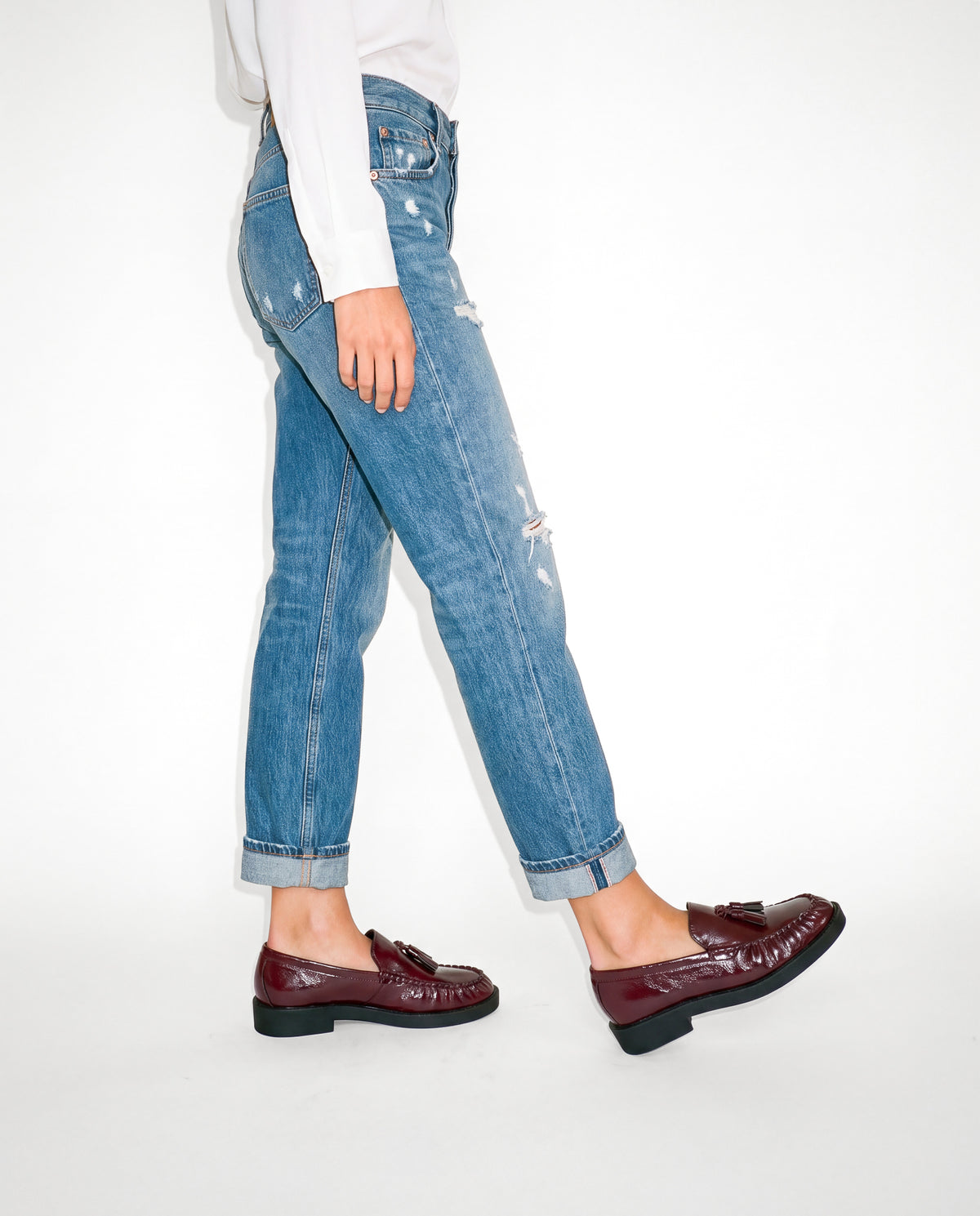 Mocassino “Carmen Bordeaux”