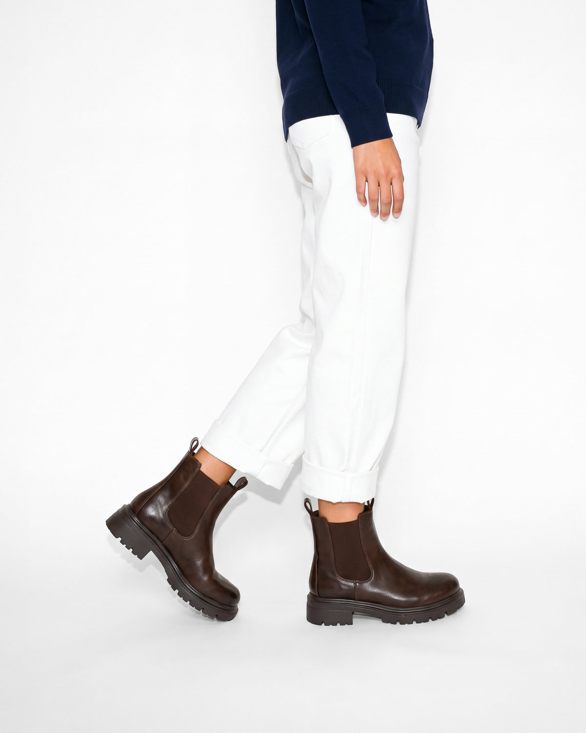 Stivaletto “Leandra Marrone”