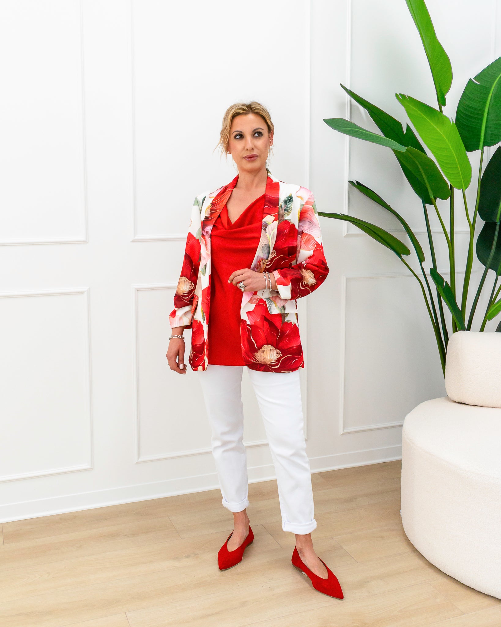Blazer “Marzia Rosso”