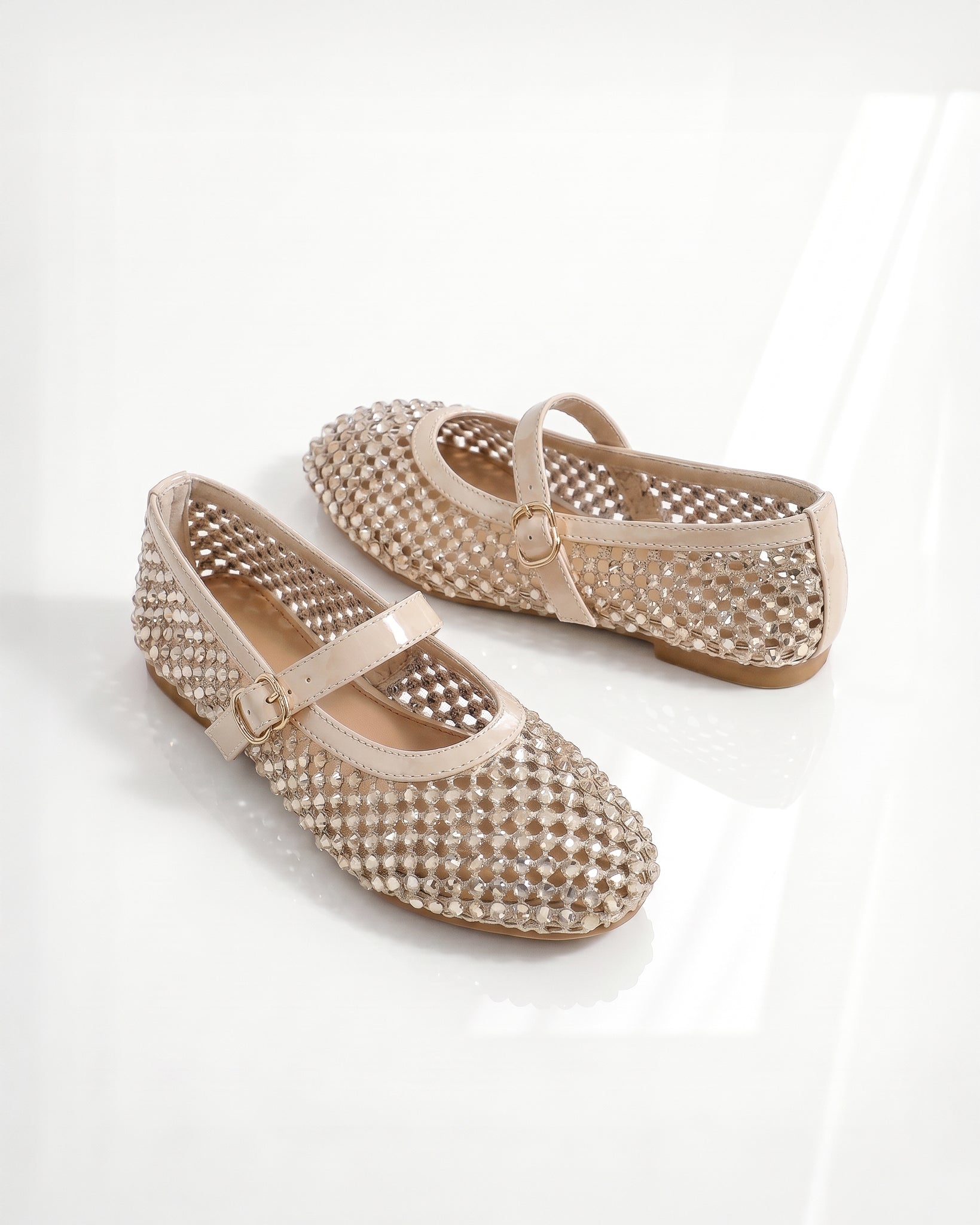 Ballerina "Beatrice Beige”